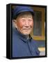 Portrait of a Han Farmer, Near Xining, Qinghai, China-Occidor Ltd-Framed Stretched Canvas