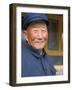 Portrait of a Han Farmer, Near Xining, Qinghai, China-Occidor Ltd-Framed Photographic Print