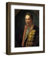 Portrait of a Hetman (Ivan Mazepa), 1720S-Ivan Nikitich Nikitin-Framed Giclee Print