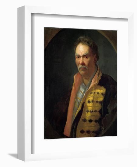 Portrait of a Hetman (Ivan Mazepa), 1720S-Ivan Nikitich Nikitin-Framed Giclee Print