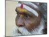 Portrait of a Holy Man, Varanasi, India-Keren Su-Mounted Photographic Print