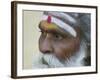 Portrait of a Holy Man, Varanasi, India-Keren Su-Framed Photographic Print