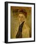 Portrait of a Jewish Boy-Isidor Kaufmann-Framed Giclee Print