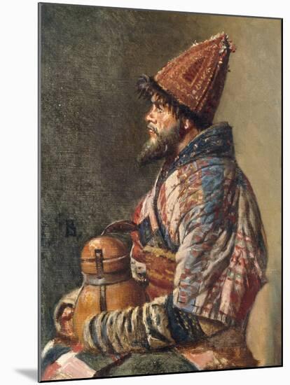 Portrait of a Kirgiz Man-Vasilij Vereshchagin-Mounted Giclee Print