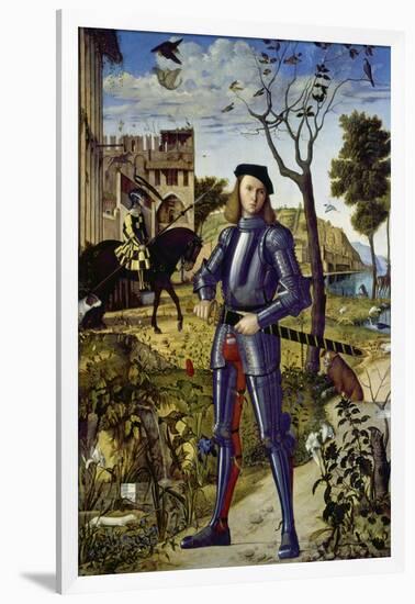 Portrait of a Knight, 1510-Vittore Carpaccio-Framed Giclee Print