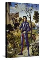 Portrait of a Knight, 1510-Vittore Carpaccio-Stretched Canvas