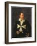 Portrait of a Knight of Malta, Possibly Fra Antonio Martelli, 1607-08-Caravaggio-Framed Giclee Print