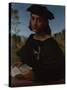 Portrait of a Knight of Rhodes, 1514-Franciabigio-Stretched Canvas