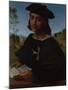 Portrait of a Knight of Rhodes, 1514-Franciabigio-Mounted Giclee Print