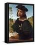 Portrait of a Knight of Rhodes - by Francesco Di Cristofano Dit Franciabigio (Marcantonio Franciabi-Francesco Di Cristofano Franciabigio-Framed Stretched Canvas