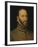 Portrait of a Knight of the Order of Calatrava-Frans Pourbus I-Framed Art Print