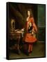 Portrait of a Knight of the Order of Malta, C1690-1750-Robert Tournieres-Framed Stretched Canvas