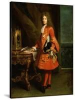 Portrait of a Knight of the Order of Malta, C1690-1750-Robert Tournieres-Stretched Canvas