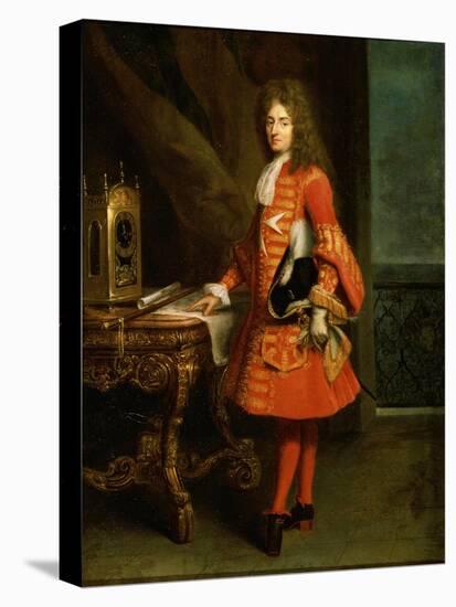 Portrait of a Knight of the Order of Malta, C1690-1750-Robert Tournieres-Stretched Canvas