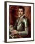 Portrait of a Knight of the Order of St. Stephen-Michele Di Ridolfo Tosini-Framed Giclee Print