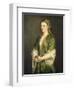 Portrait of a Lady, 1555-Titian (Tiziano Vecelli)-Framed Art Print