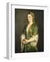 Portrait of a Lady, 1555-Titian (Tiziano Vecelli)-Framed Art Print