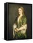 Portrait of a Lady, 1555-Titian (Tiziano Vecelli)-Framed Stretched Canvas