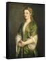 Portrait of a Lady, 1555-Titian (Tiziano Vecelli)-Framed Stretched Canvas