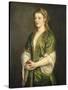 Portrait of a Lady, 1555-Titian (Tiziano Vecelli)-Stretched Canvas