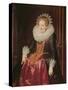 Portrait of a Lady, 1620 (Oil on Canvas)-Jan Anthonisz Van Ravesteyn-Stretched Canvas