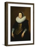 Portrait of a Lady, 1630-Bartholomeus Sarburgh-Framed Giclee Print