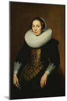 Portrait of a Lady, 1630-Bartholomeus Sarburgh-Mounted Giclee Print