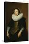 Portrait of a Lady, 1630-Bartholomeus Sarburgh-Stretched Canvas