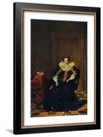 Portrait of a Lady, 1632 Artist: Thomas De Keyser-Thomas de Keyser-Framed Giclee Print