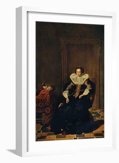 Portrait of a Lady, 1632 Artist: Thomas De Keyser-Thomas de Keyser-Framed Giclee Print