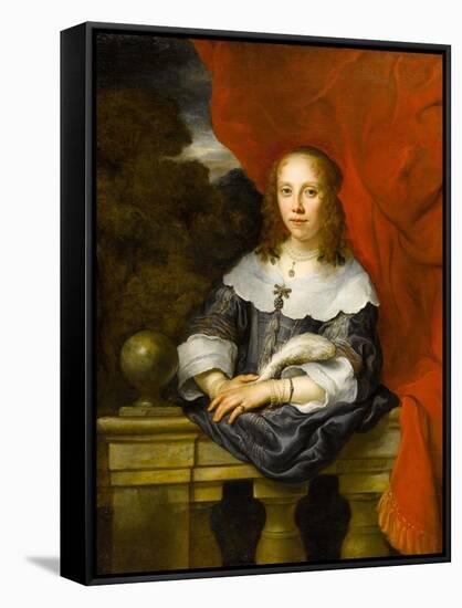 Portrait of a Lady , 1646-Govaert Flinck-Framed Stretched Canvas