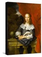 Portrait of a Lady , 1646-Govaert Flinck-Stretched Canvas