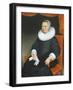 Portrait of a Lady, 1649-Nicolaes Maes-Framed Giclee Print