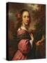 Portrait of a Lady, 1658-Govaert Flinck-Stretched Canvas