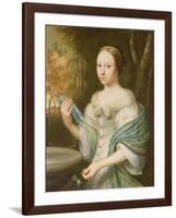 Portrait of a Lady, 1671-Wallerant Vaillant-Framed Giclee Print