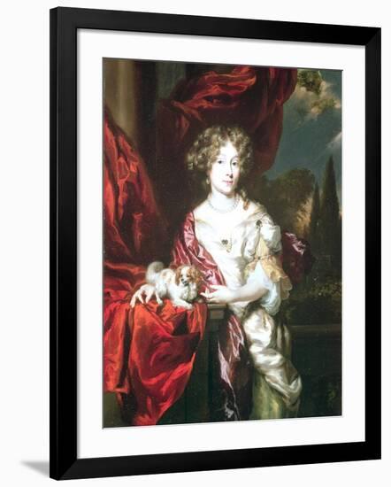 Portrait of a Lady, 1677-Nicholaes Maes-Framed Giclee Print