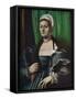 'Portrait of a lady', 16th century-Giulio Romano-Framed Stretched Canvas