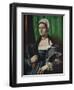 'Portrait of a lady', 16th century-Giulio Romano-Framed Giclee Print