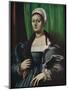 'Portrait of a lady', 16th century-Giulio Romano-Mounted Giclee Print