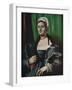 'Portrait of a lady', 16th century-Giulio Romano-Framed Giclee Print