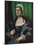 'Portrait of a lady', 16th century-Giulio Romano-Mounted Giclee Print