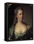 'Portrait of a Lady', 1757-Jean-Marc Nattier-Framed Stretched Canvas