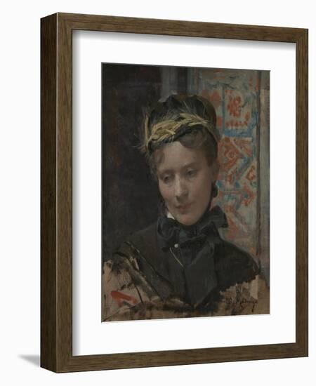 Portrait of a Lady, 1885-1896-Raimundo De Madrazo Y Garreta-Framed Giclee Print