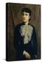 Portrait of a Lady, 1885-Eugenio Scomparini-Stretched Canvas