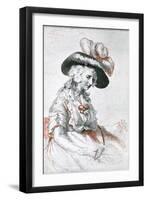 Portrait of a Lady, 1905-William Lane-Framed Giclee Print