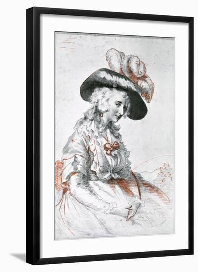 Portrait of a Lady, 1905-William Lane-Framed Giclee Print