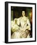 Portrait of a Lady, 1907 (Oil on Canvas)-Frank Weston Benson-Framed Giclee Print