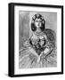 Portrait of a Lady, 19th Century-Constantin Guys-Framed Giclee Print