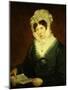 Portrait of a Lady, American School, 19th Century-null-Mounted Giclee Print