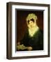 Portrait of a Lady, American School, 19th Century-null-Framed Giclee Print